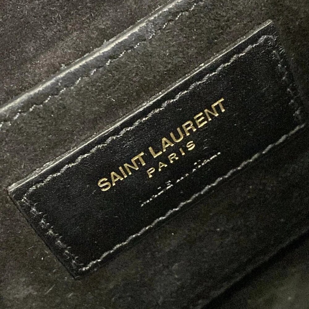 SAINT LAURENT PARIS high school 392264 Black Leather - Handbag - Picture 9 of 15